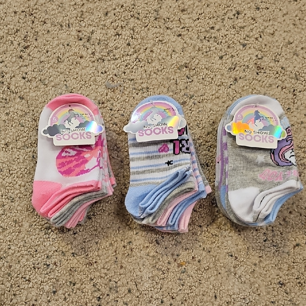 Colorful No-Show Socks Set